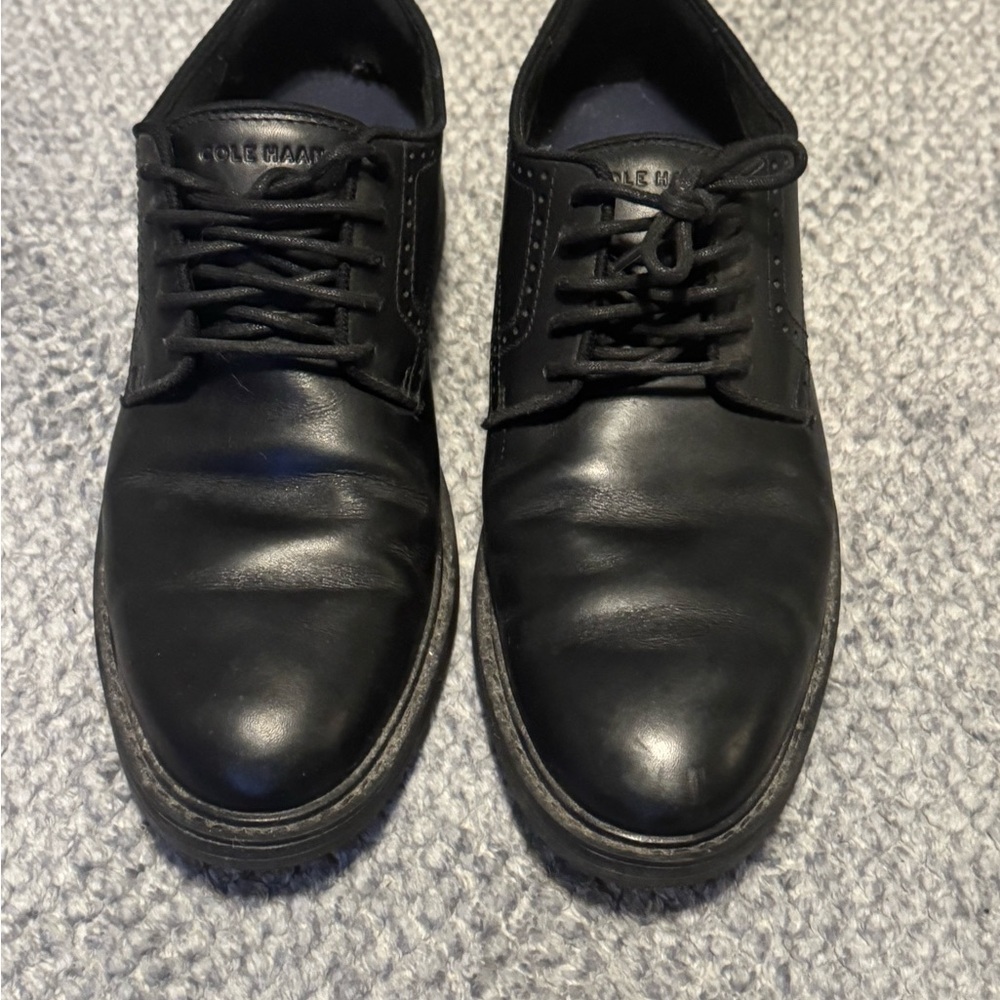 Cole Haan Men's Classic Black Oxfords